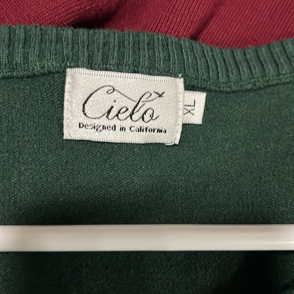 Cielo Mustard Crew Neck Sweater with Autumnal Charm - Picture 2 of 5